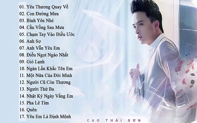 Những bài hát của Cao Thái Sơn