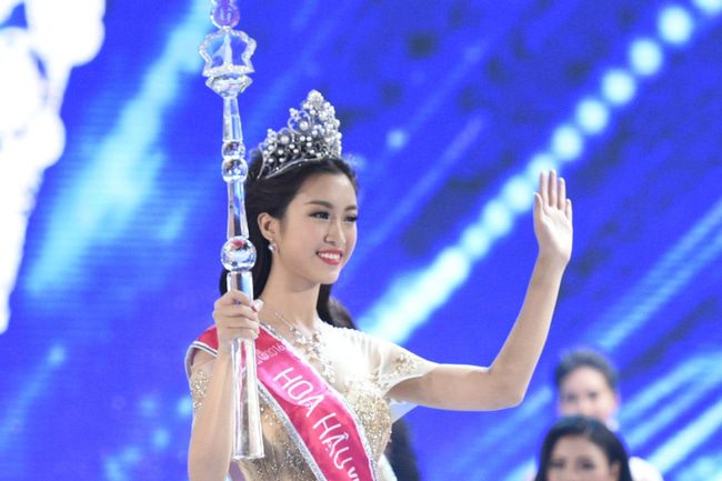 Đỗ Mỹ Linh đăng quang hoa hậu 2016